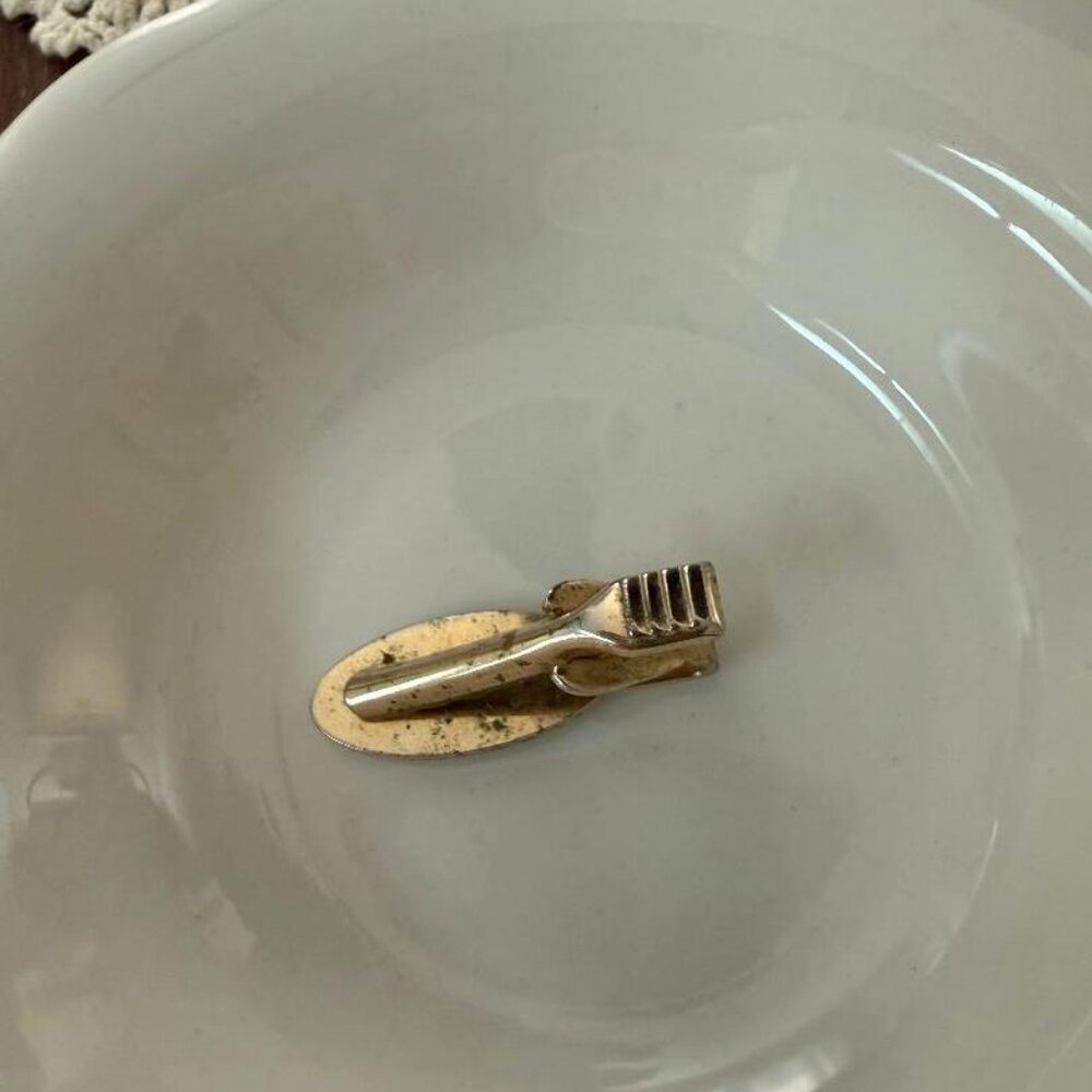 Vintage Cuff Links Lot, Vintage Tie Clip - Picture 9 of 9